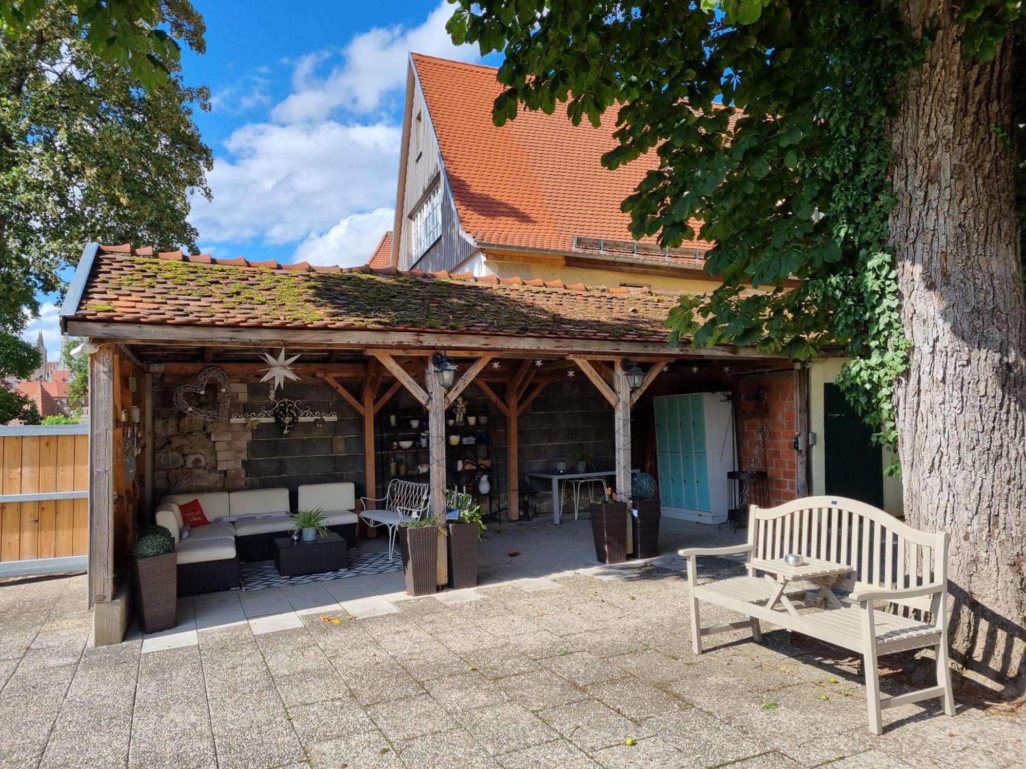 Boutiquehotel Goldene Rose - Self-Check-In Rothenburg ob der Tauber Exterior foto